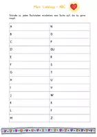 Vorschau - Arbeitsblätter - ABC | Alphabet : gemischte Übungen - Seite 2