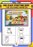 anteprima - Esercizi - emotions monster our class book - Pagina di copertina