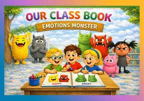 anteprima - Esercizi - emotions monster our class book - Pagina 1