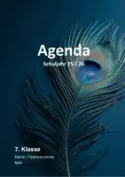 Vorschau - Unterrichtsreihen - Reflexionsagenda - Deckblatt