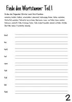 Vorschau - Unterrichtsreihen - Dossier Wortstammregel/ Umlautregel/ Morpheme mit Übungen - Seite 3