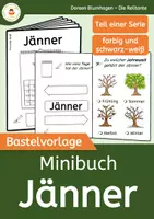 Vorschau - Arbeitsblätter - Die Monate - alle 12 Minibücher als Sparpaket - Seite 1