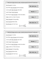 Vorschau - Arbeitsblätter - Nomen in den 4 Fällen kennenlernen: Mini-Arbeitsheft - Seite 3