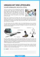 Vorschau - Arbeitsblätter - Technik - Umgang mit dem Lötkolben - Seite 2