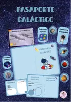 Vista previa - Unidades / Secuencias / Situaciones de Aprendizaje - ¡Pasaporte galáctico! - Portada
