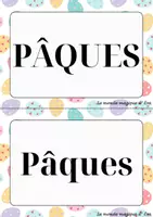 Aperçu - Jeux - Former le mots - Pâques - Page 2