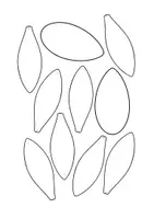 Vorschau - Mal- und Bastelvorlagen - Basteln Tuple Fensterbild Frühlingsblumen Frühjaresblüher - Seite 3