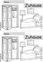 Vorschau - Arbeitsblätter - DaZ | Zuhause | Räume | Möbel - Seite 1