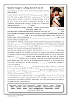 Vorschau - Arbeitsblätter - Napoleon Bonaparte - Aufstieg und Fall (Übungsblatt oder Test) - Seite 2