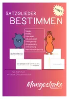 Vorschau - Fördermaterial/Inklusion - Satzgliederbestimmung Paket - Deckblatt