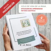 Vista previa - Unidades / Secuencias / Situaciones de Aprendizaje - Ciclo de vida de la rana – Colección Científica | Primaria (LOMLOE) - página 1