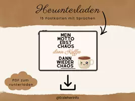 Vorschau - Anderer Materialtyp - Erzieher Postkarten mit liebevollen Design und Sprüchen - Seite 1