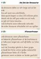 Vorschau - Arbeitsblätter - Dinosaurier - Abschreibkartei Groß- & Kleinschreibung - Seite 2
