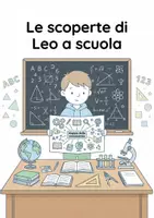 anteprima - Altro tipo di materiale - SN_ Le scoperte di Leo a scuola - Pagina di copertina