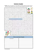 Vorschau - Arbeitsblätter - Suchsel: Neujahr & Silvester (Wortgitter) - Seite 1