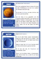 Vorschau - Stationenlernen - Planeten und Sonnensystem - Wissenkartei / Lesekarten / Bildkarten - Seite 3