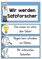 Vorschau - Arbeitsblätter - Satzglieder - Komplettpaket - Seite 3