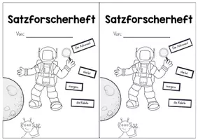 Vorschau - Arbeitsblätter - Satzglieder - Forscherheft - Seite 3
