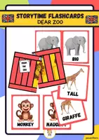 anteprima - Flashcard - flashcards and remember DEAR ZOO - Pagina di copertina