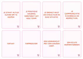 Voorbeeld - Complimenten voor de juf/meester/leerlingen - Pagina 3