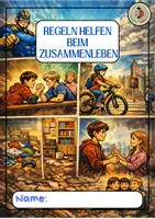 Vorschau - Arbeitsblätter - Arbeitsheft " Regeln helfen beim Zusammenleben" - Seite 2
