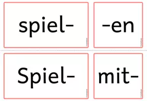Vorschau - Merkblätter - Wortfamilie - Wort- und Bildkarten (Klasse 2-4) - Seite 3