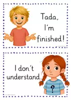 Vorschau - Poster - Cooles Material für den Englisch Anfangsunterricht - Redemittel - Seite 1