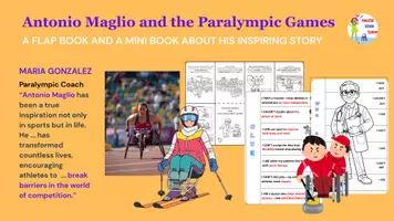anteprima - Altro tipo di materiale - Antonio Maglio and the Paralympic Winter Games - Pagina di copertina