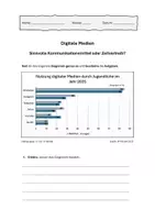 Vorschau - Stundenentwürfe - Nichtlineare Texte - Diagramme beschreiben und interpretieren mit editierbarer Version - Seite 1