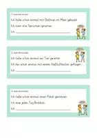 Vorschau - Spiele - Wahr oder gelogen? Spiel und Sprechanlass für den Deutschunterricht - Seite 3