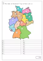 Vorschau - Arbeitsblätter - Kontinente & Deutschland: Lernzielkontrolle (inkl. NRW) - Sachunterricht - Kl. 3/4 - Seite 3