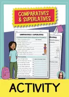 Vorschau - Arbeitsblätter - Comparatives and Superlatives Activity – Arbeitsblatt Englisch - Deckblatt