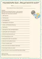 Vorschau - Arbeitsblätter - Freundschaftsquiz, Freundschaft - Seite 2