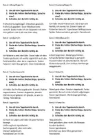Vorschau - Arbeitsblätter - Tagesberichte Zusatzaufgaben differenziert - Seite 3