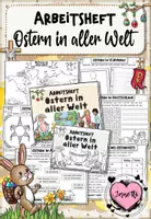 Vorschau - Arbeitsblätter - Arbeitsheft: Ostern in aller Welt (Klasse 3) - Deckblatt