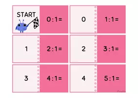 Vorschau - Stationenlernen - Division Domino – Geteilt durch reihenweise üben (2./3. Klasse) - Seite 1