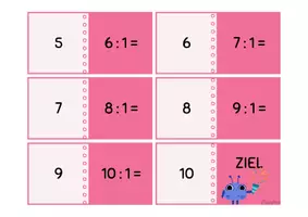 Vorschau - Stationenlernen - Division Domino – Geteilt durch reihenweise üben (2./3. Klasse) - Seite 2