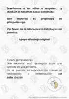 Vista previa - Manualidades / Dibujos para colorear - El tiempo de mi casa - Regulación de conducta_ImpulsoNPP - página 1
