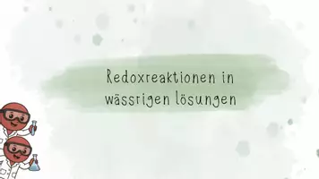 Vorschau - Spiele - Redoxreaktion in wässrigen Lösungen | Chemie 10 | 2 fertige Unterrichtsstunden | sofort einsetzbar - Seite 1