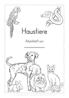 Vorschau - Arbeitsblätter - Haustiere Hund Katze Kaninchen Reptilien Arbeitsheft - Seite 3