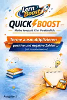 Vorschau - Unterrichtsreihen - Terme ausmultiplizieren mit VZW (inklusive ausf. Lösungen) - Deckblatt