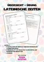 Vorschau - Arbeitsblätter - Latein Tempora – Übersicht und Übung zur Wiederholung - Deckblatt