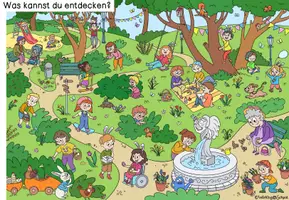 Vorschau - Arbeitsblätter - Ostern | Wimmelbild - Seite 1