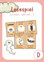 Vorschau - Spiele - Lesespiel "Ich habe... Wer hat...?" - Halloween - Deckblatt