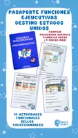 Vista previa - Unidades / Secuencias / Situaciones de Aprendizaje - PASAPORTE FUNCIONES EJECUTIVAS DESTINO ESTADOS UNIDOS - Portada