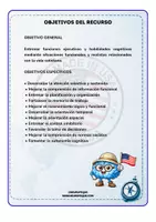 Vista previa - Unidades / Secuencias / Situaciones de Aprendizaje - PASAPORTE FUNCIONES EJECUTIVAS DESTINO ESTADOS UNIDOS - página 3