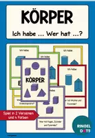 Vorschau - Spiele - Ich habe ... Wer hat ...? Spiel: Geometrische Körper - Deckblatt