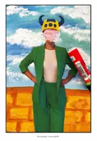 Vorschau - Mal- und Bastelvorlagen - Kunstprojekt nach René Magritte / Bildcollage Kunst - Seite 1