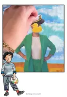 Vorschau - Mal- und Bastelvorlagen - Kunstprojekt nach René Magritte / Bildcollage Kunst - Seite 2