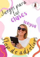 Vista previa - Unidades / Secuencias / Situaciones de Aprendizaje - JUEGO LENGUA: STOP A LOS ADJETIVOS - Portada